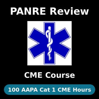 PANRE Review Course with Gift Card (100 Hours AAPA Category 1 CME)