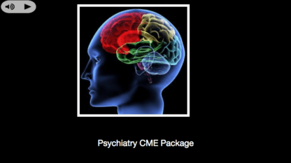 Psychiatry CME, CME with Gift Card