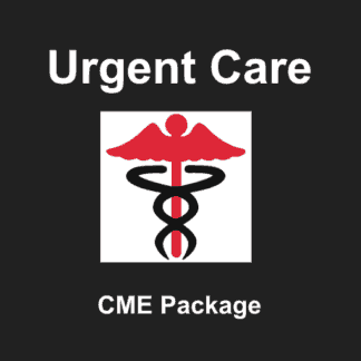 Urgent Care CME, Urgent Care CME Package with Gift Card, CME with Gift Card, CME with Amazon Gift Card, CME with Apple Gift Card, Medical CME with Gift Card