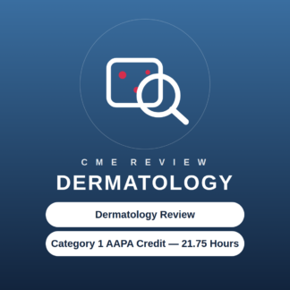 Dermatology CME Package With Gift Card