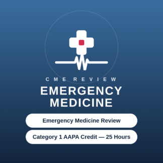 Emergency Medicine CME Package With Gift Card