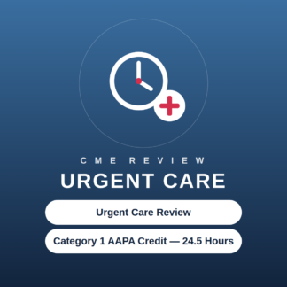 Urgent Care CME Review Package