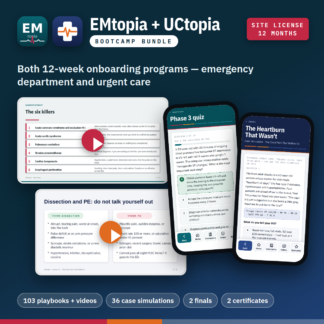 EMtopia + UCtopia Bootcamp Site License (12 months)