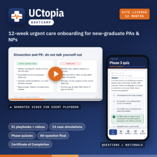 UCtopia Bootcamp Site License (12 months)